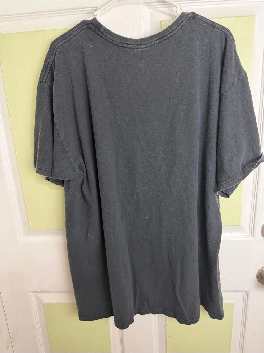 (2356) DC Comics Black Green Lantern Graphic Tee - Black and Green, Size: XL